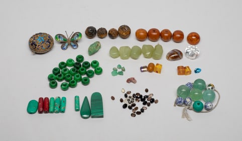 Estate Chinese Beads Collection