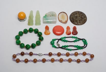 Large Set Chinese Export Jewelry