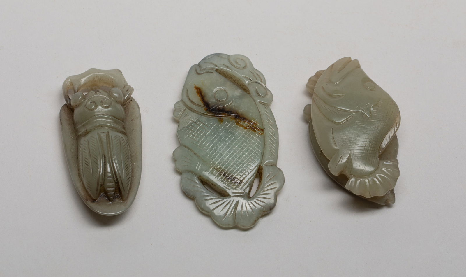 Set Chinese Russet Jade Pendants (1 of 15)