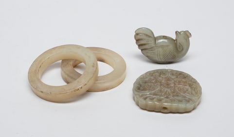 Estate Chinese Jade Carvings