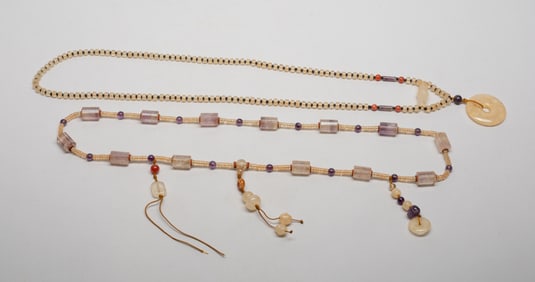 Estate Chinese Crystal Necklaces