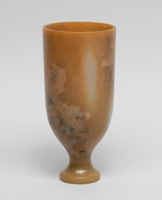 Chinese Russet Jade/ Stone Tall Cup