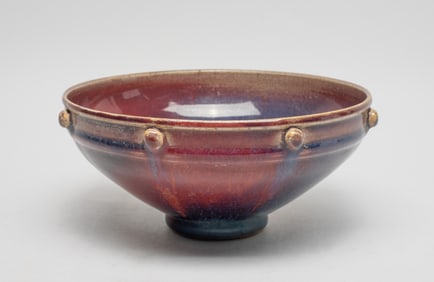 Chinese Jun Type Porcelain Large Bowl