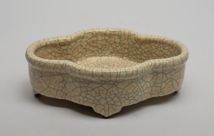 Chinese Ge Type Porcelain Brush Washer