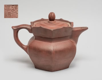 Chinese Export Zisha Tea Pot