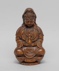 Chinese Export Sculpture of Kuanyin