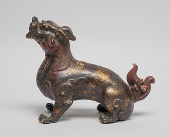 Chinese Bronze Sculpture of Qilin