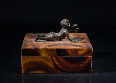Victorian Antique Jewelry Collected Box