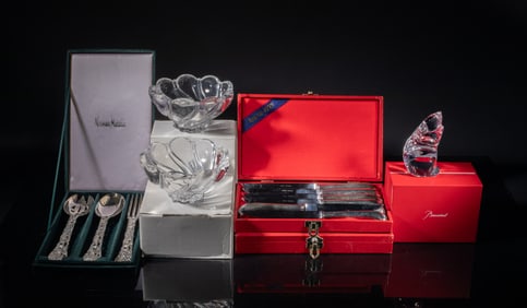 Baccarat, Mikasa & Crystal Glass Wares
