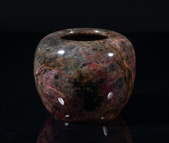 Deep Glazed Colorful Water Pot