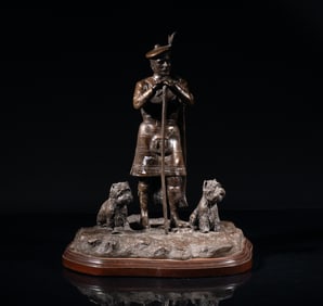 T. Acevedo Highland Clan Sculpture