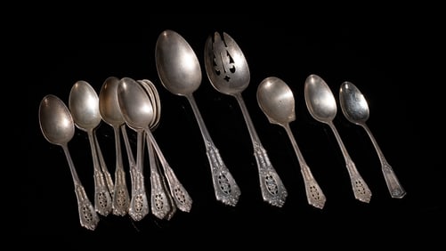 Estate Vintage Sterling Silver Services