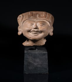 Large South American Pottery Sculpture