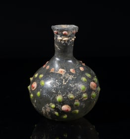 Estate Roman Shipwreck Type Glass Vase