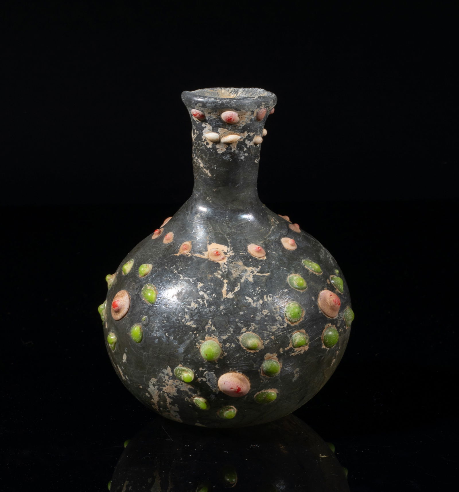 Estate Roman Shipwreck Type Glass Vase (1 of 10)