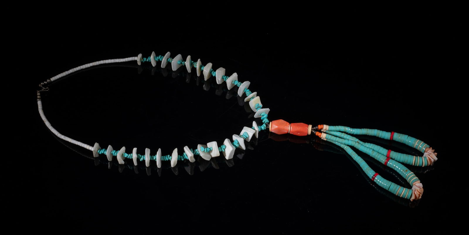 Vintage American Indian Type Gemstone Necklace (1 of 11)