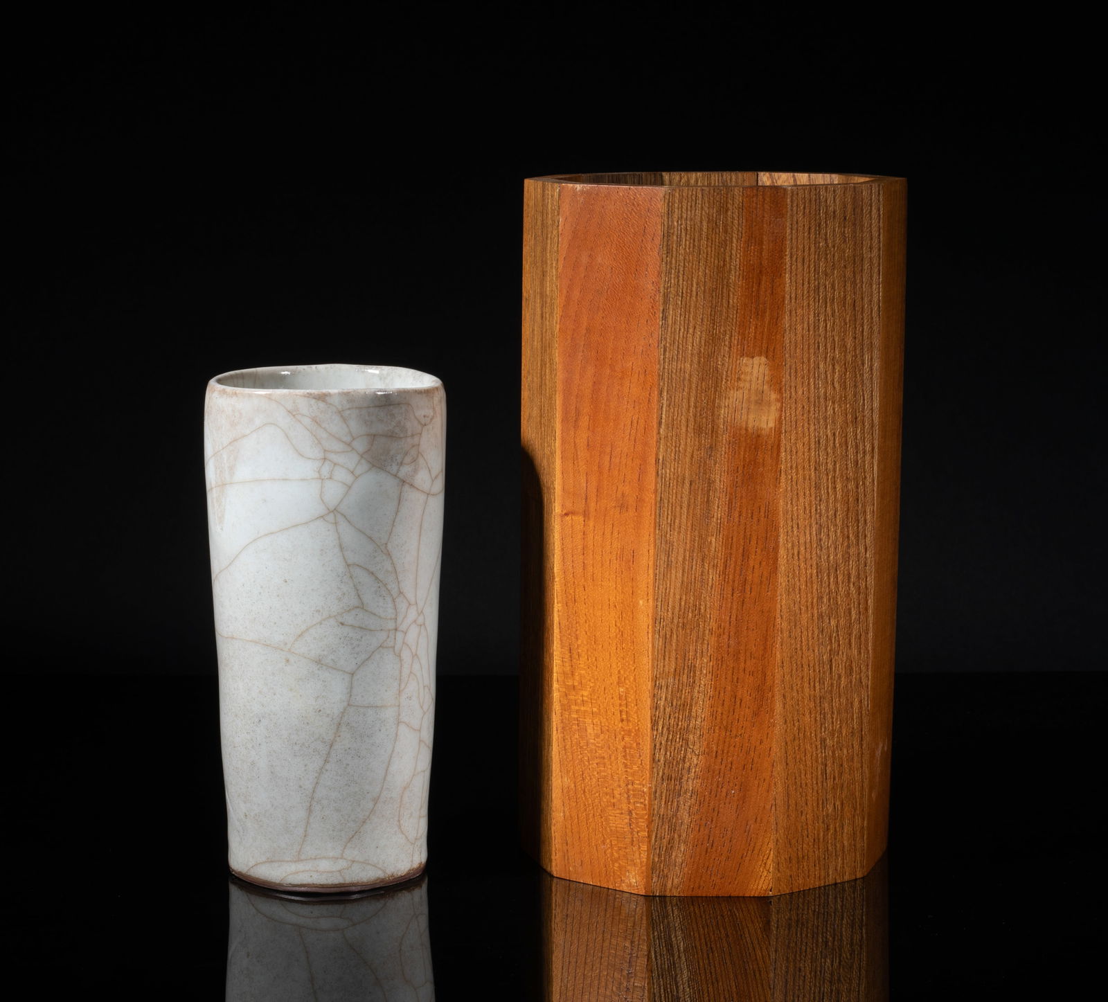 Chinese Export Porcelain Tall Cup w/ Case (1 of 10)