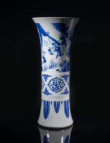 Tall Chinese Export Porcelain Vase