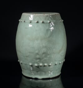 Estate Chinese Longquan Porcelain Drum