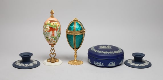 Wedgwood Jasper Ware, Egg Boxes