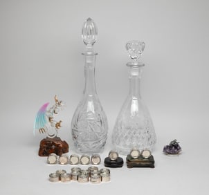 Crystal Glass Bottles & Table Wares
