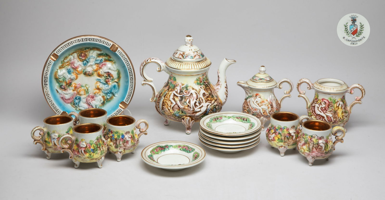 Capodimonte Italy Porcelain Sets (1 of 12)