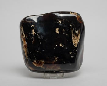 Estate Large Amber Scholar Stone