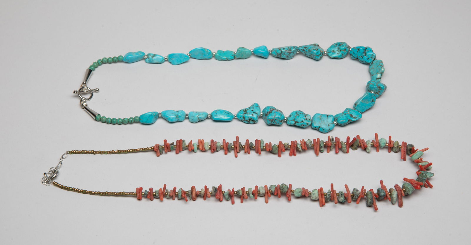 Two Zuni Fetish Necklaces (1 of 9)