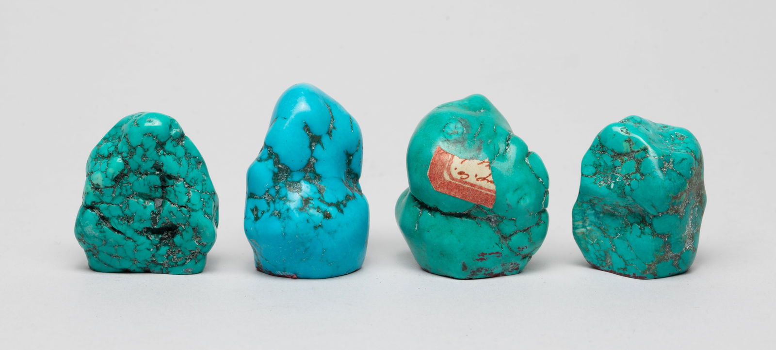 Estate Set Chinese Turquoise Like Stone Seals (1 of 10)