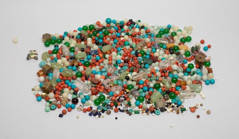 Estate Large Set Chinese Beads Collection