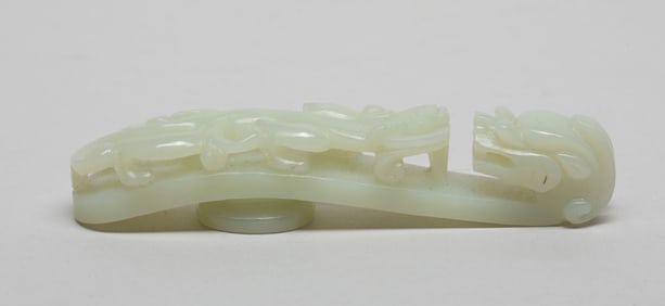 Chinese Jade Belt Buckle