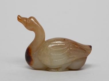 Chinese Russet Jade Toggle