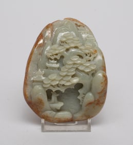 Chinese Export Russet Jade Sculpture