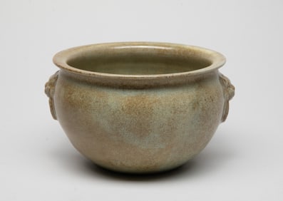 Chinese Export Porcelain Brush Washer