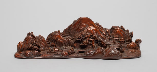 Chinese Export Boxwood Table Sculpture
