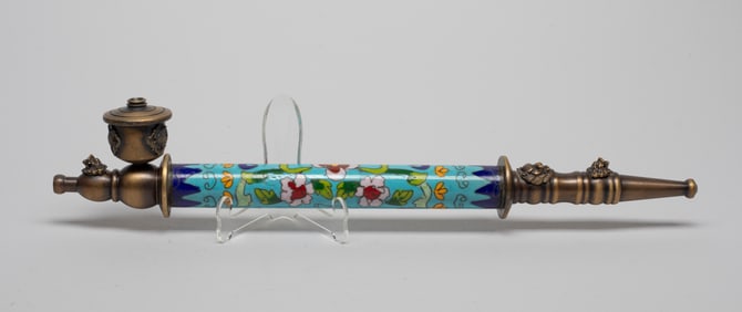 Estate Chinese Cloisonne Pipe