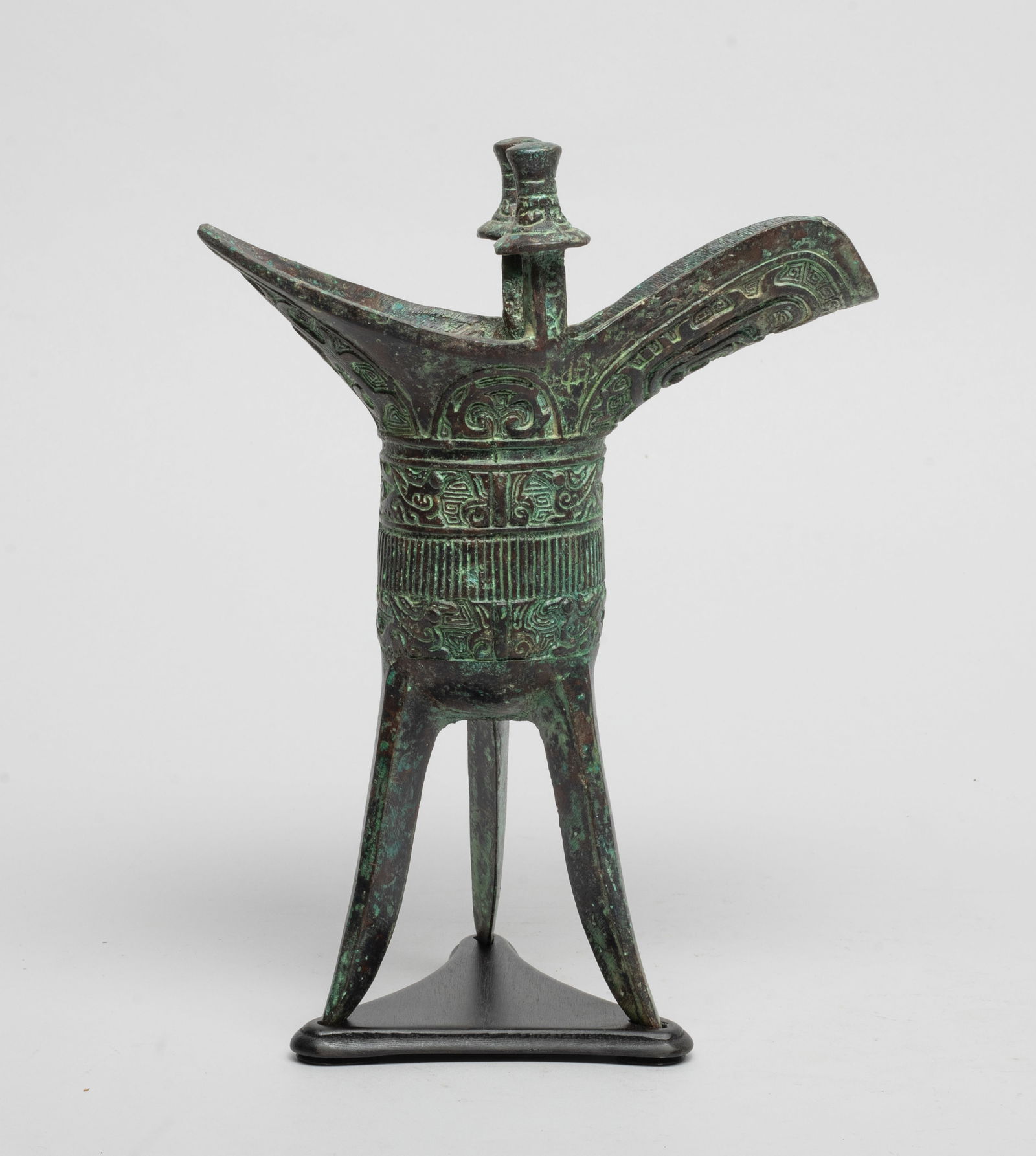 Chinese Export Bronze Cup on Stand (1 of 11)