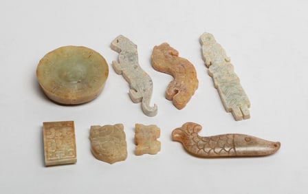 Set Chinese Jade/ Stone Carvings