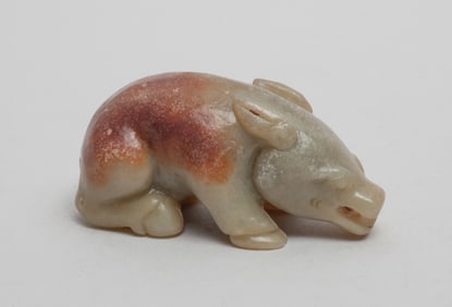 Chinese Jade/ Stone Sculpture of Beast