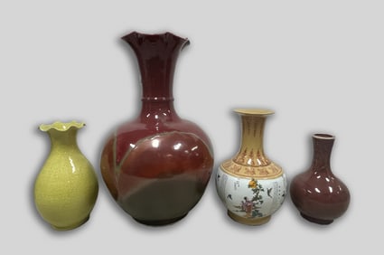 Massive Studio Art House Decor Porcelain Vases