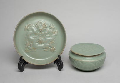 Estate Chinese Shipwreck Type Longquan Porcelains