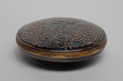 Estate Chinese Glazed Porcelain Ink Box
