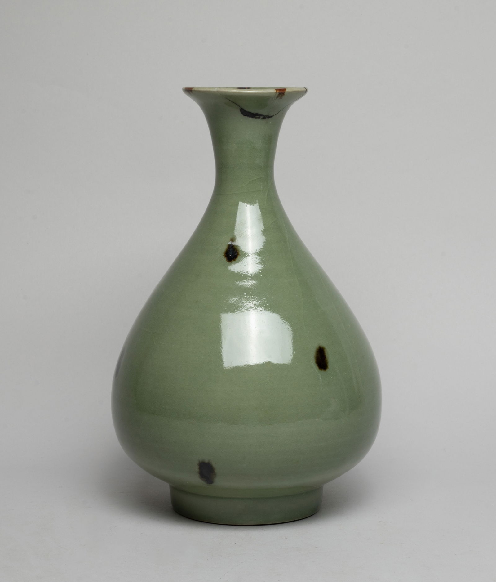 Estate Chinese Longquan Type Porcelain Vase (1 of 9)