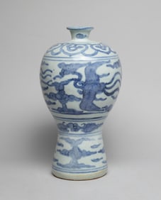 Estate Chinese Shipwreck Type Porcelain Vase
