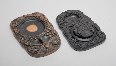 Two Chinese Large Writing Pieces