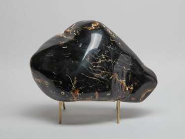 Large Root Amber Table Sculpture