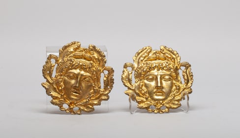 France Gilt Door Decors