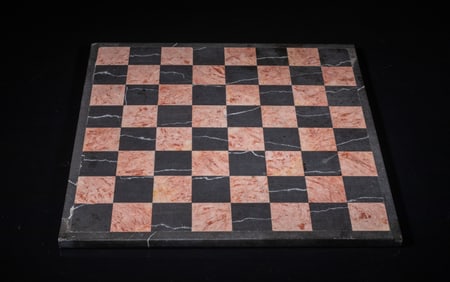 Vintage Marble Chess Board