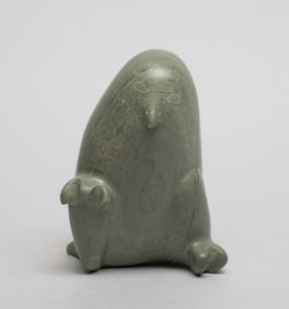 Vintage Inuit Carved Stone Sculpture