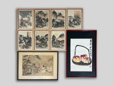 Set Chinese Wall Hangings